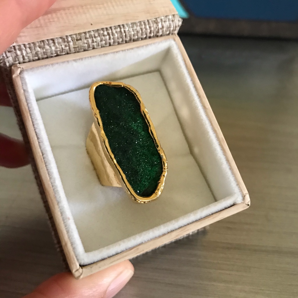 Tsavorite Ring